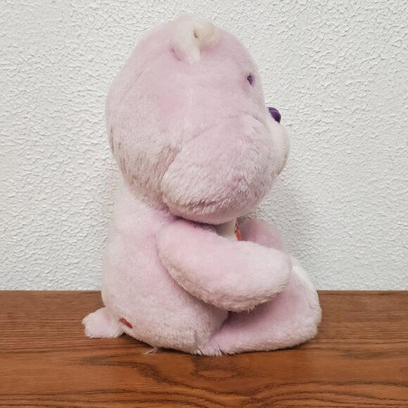 Vintage Plush Milkshake Care Bear - Purple - 12" Stuffed Animal - Picture 4 of 5